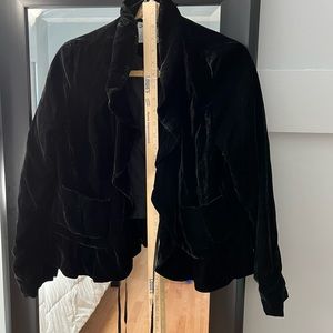 Velvet blazer